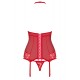838 COR 3 guêpière rouge et string OBSESSIVE