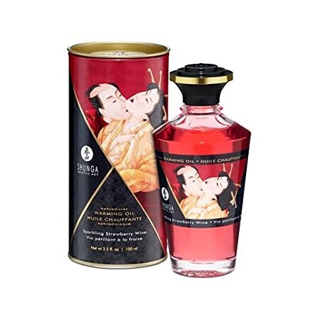 Intimate Kisses Vin pétillant à la fraise SHUNGA