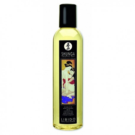 Huile de massage Libido fruits exotiques SHUNGA