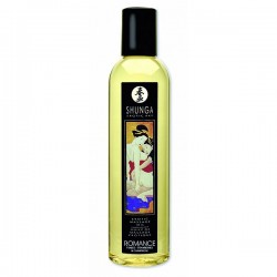 Huile de massage Romance vin pétillant fraise SHUNGA