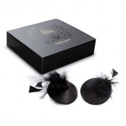 Cache-seins adhésifs Feather et satin BIJOUX INDISCRETS