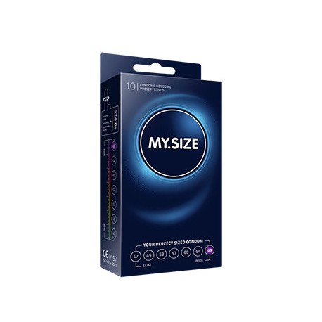 Préservatifs My size 69 10pc MY SIZE