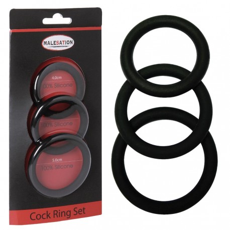 Cockrings  silicone Set MALESATION